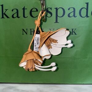 Kate Spade Charmed Calla Lilly Bag Charm